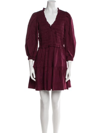 Sea New York V-Neck Mini Dress