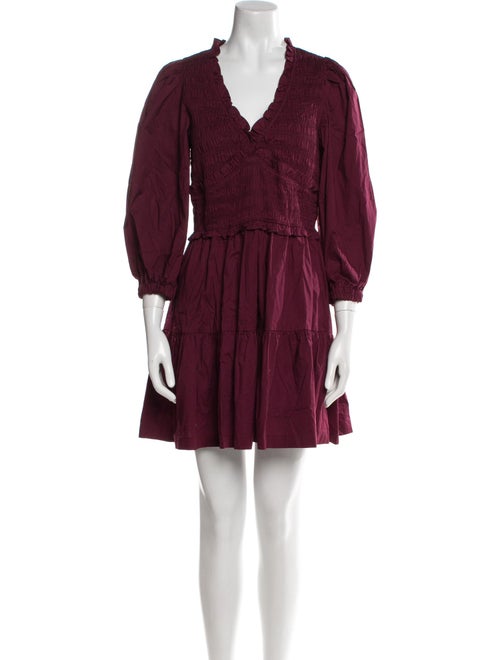 Sea New York V-Neck Mini Dress