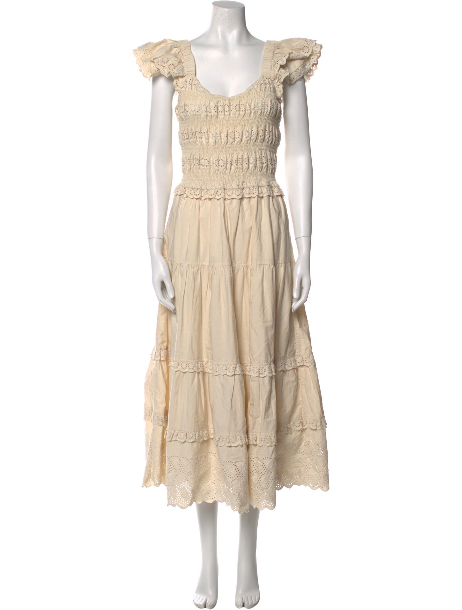 Sea New York Scoop Neck Long Dress