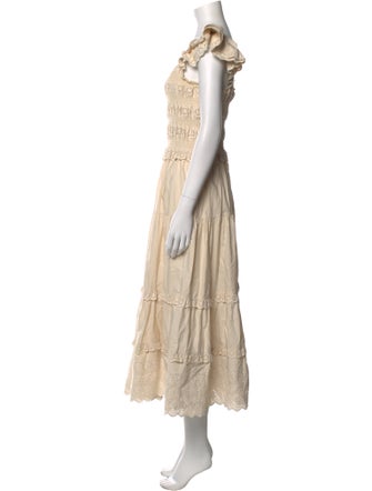 Sea New York Scoop Neck Long Dress