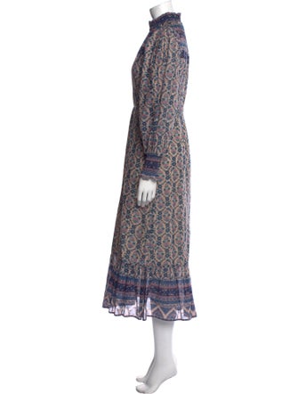 Sea New York Floral Print Midi Length Dress