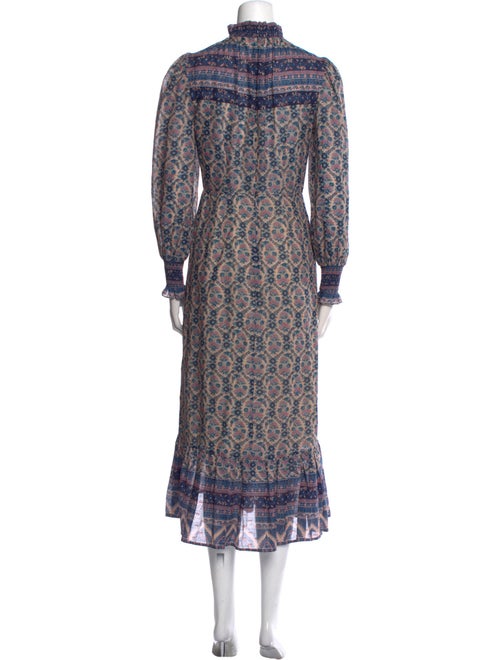 Sea New York Floral Print Midi Length Dress