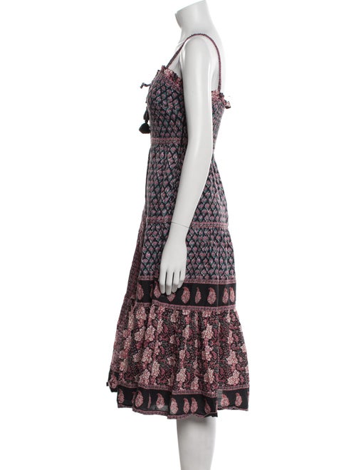 Sea New York Paisley Print Midi Length Dress