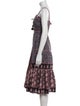 Sea New York Paisley Print Midi Length Dress