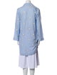 Sea New York Polka Dot Print Embroidered Accent Nightgown