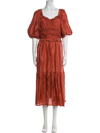 Sea New York Silk Long Dress