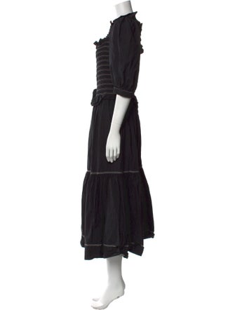 Sea New York Square Neckline Midi Length Dress