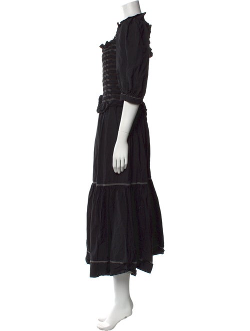 Sea New York Square Neckline Midi Length Dress