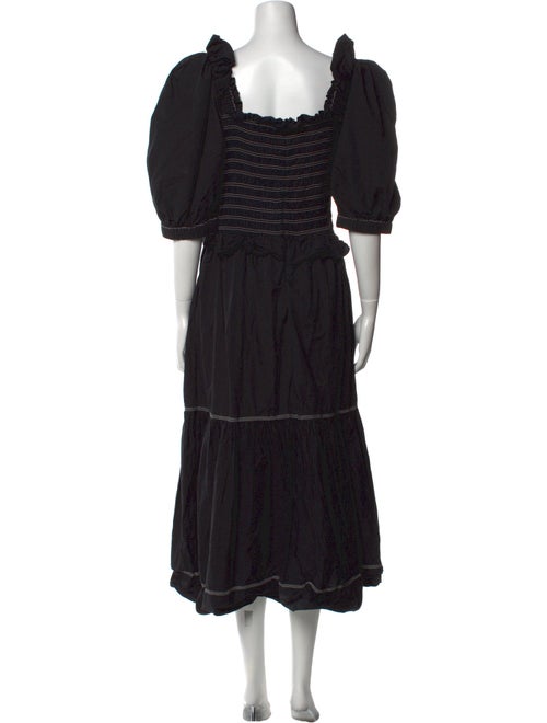 Sea New York Square Neckline Midi Length Dress