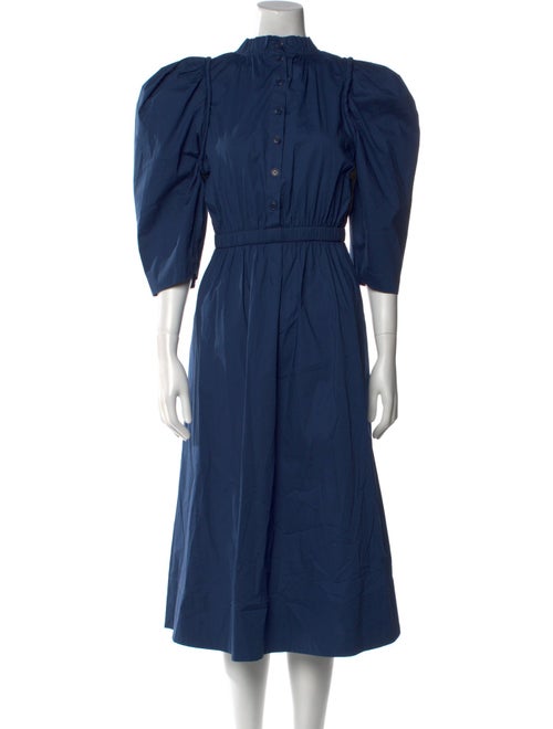 Sea New York Mock Neck Midi Length Dress