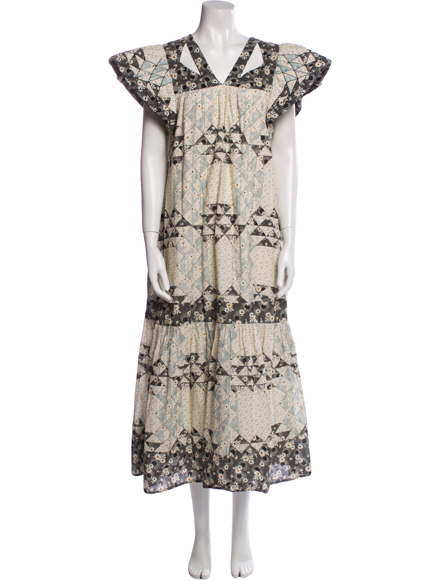 Sea New York Printed Long Dress