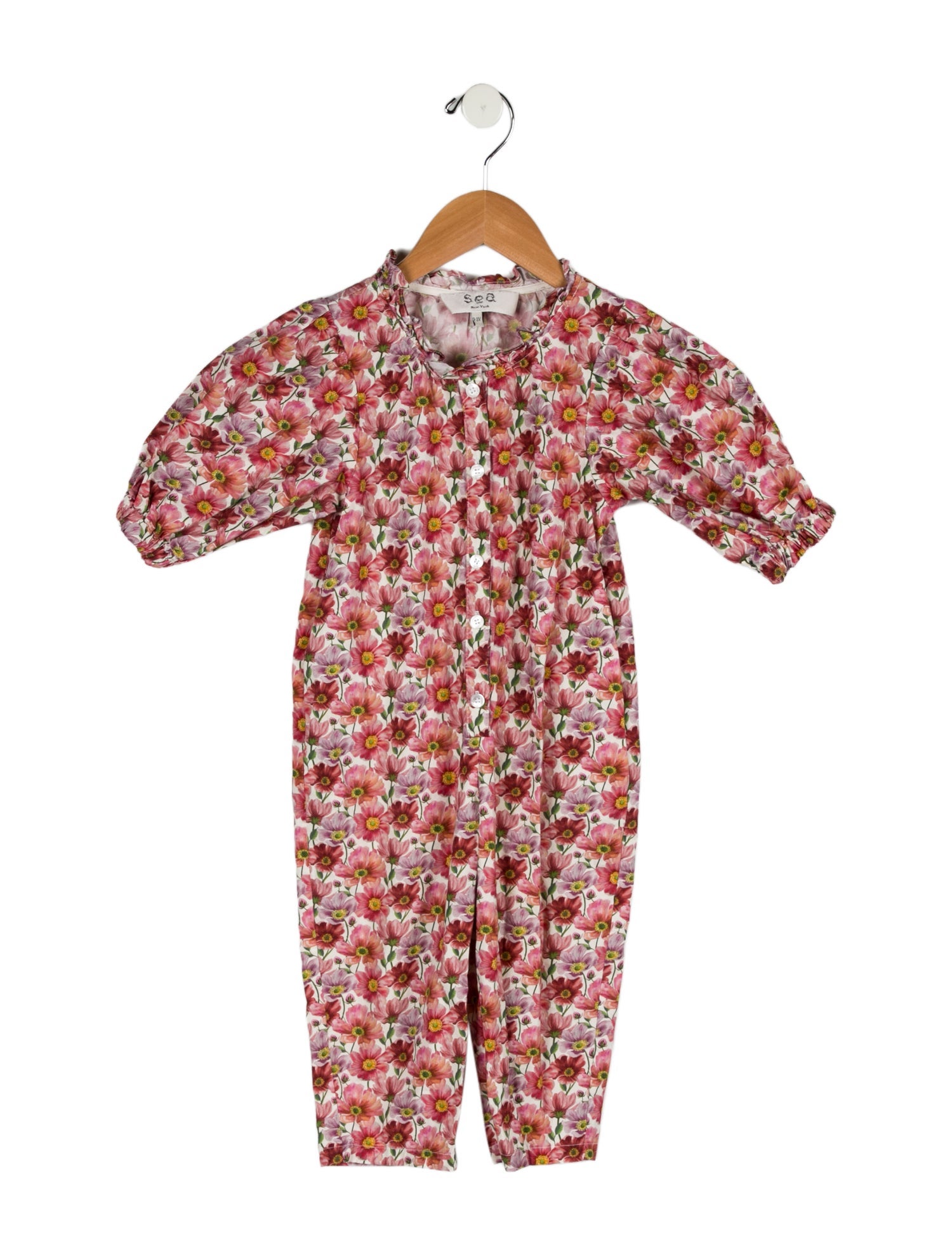 Sea New York Toddler Girls' Long Sleeve Romper