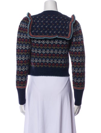 Sea New York Merino Wool Striped Sweater