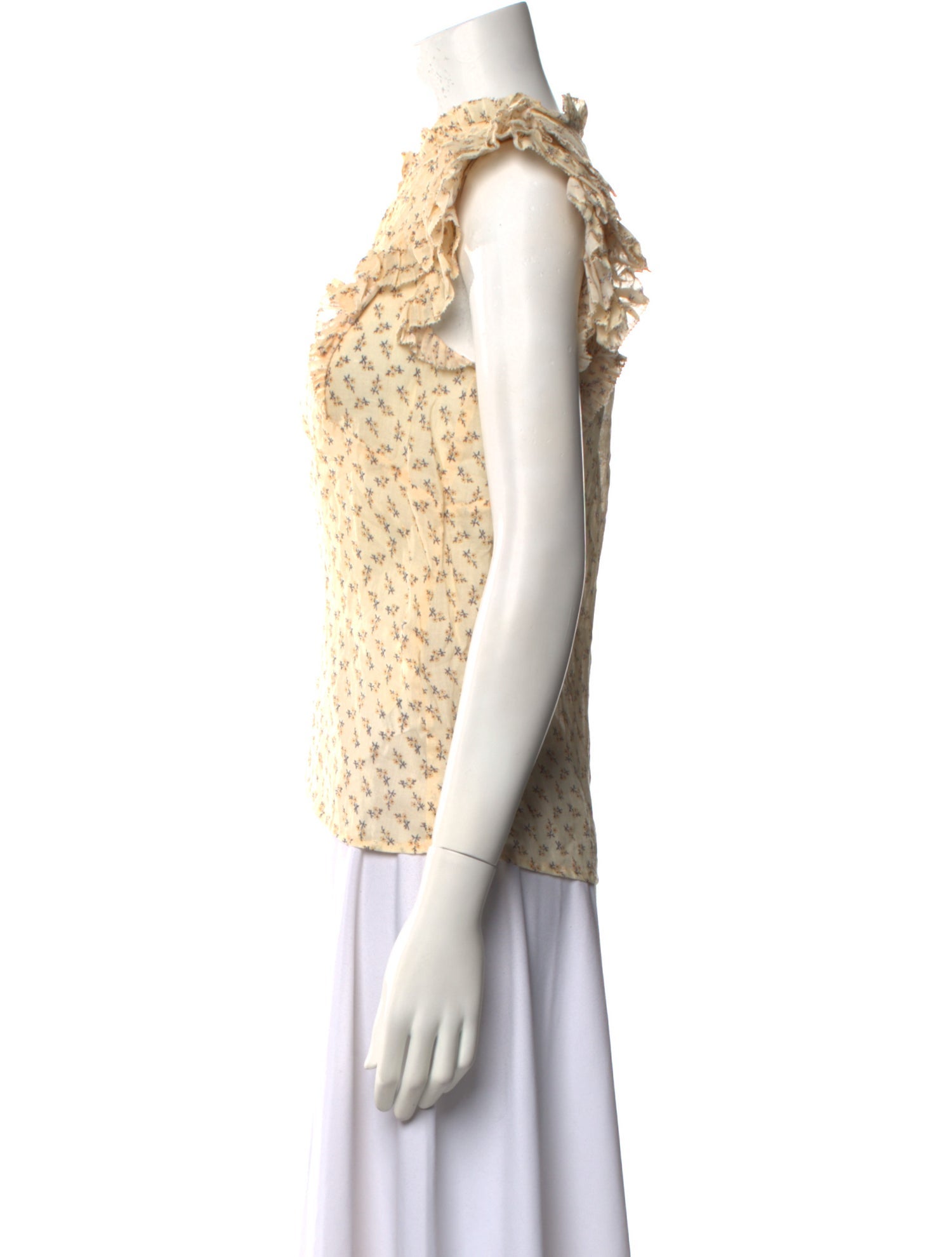 Sea New York Lace Pattern Crew Neck Top