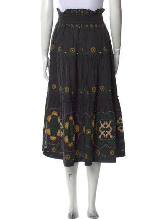 Sea New York Printed Midi Length Skirt