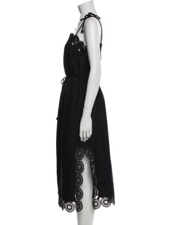 Sea New York Square Neckline Long Dress