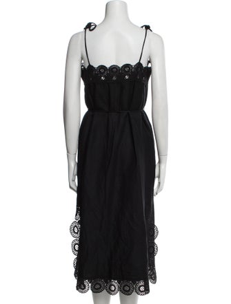 Sea New York Square Neckline Long Dress