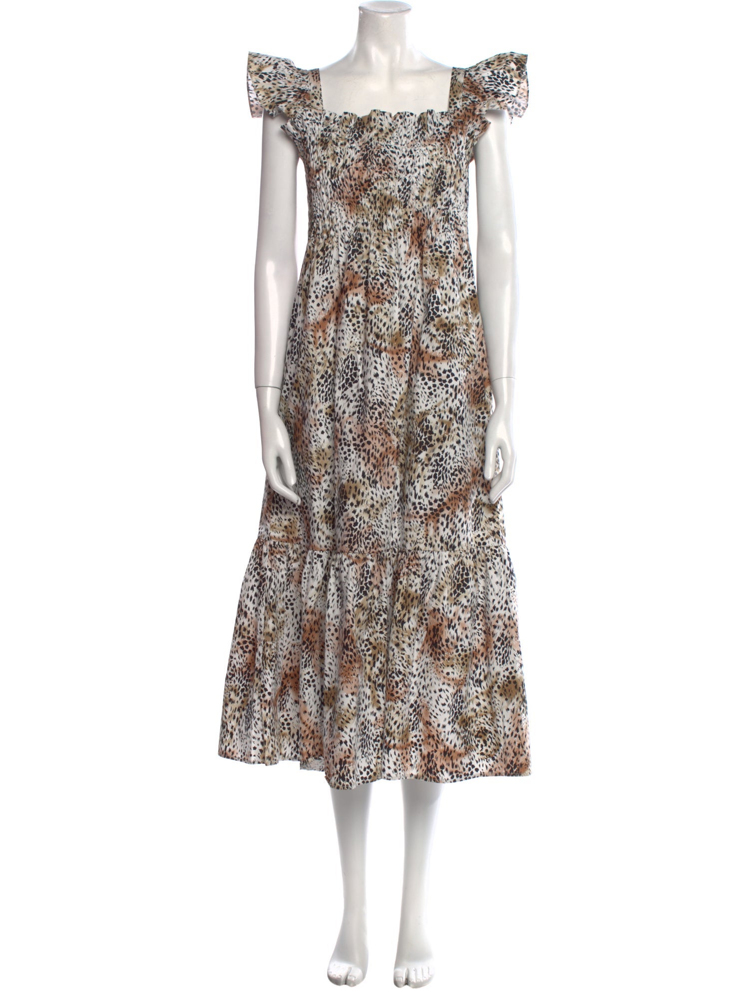 Sea New York Printed Long Dress