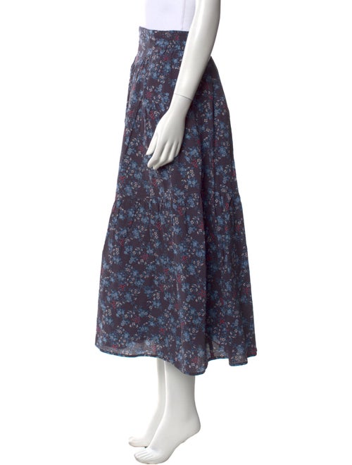 Sea New York Floral Print Midi Length Skirt