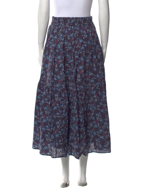 Sea New York Floral Print Midi Length Skirt