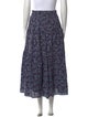 Sea New York Floral Print Midi Length Skirt