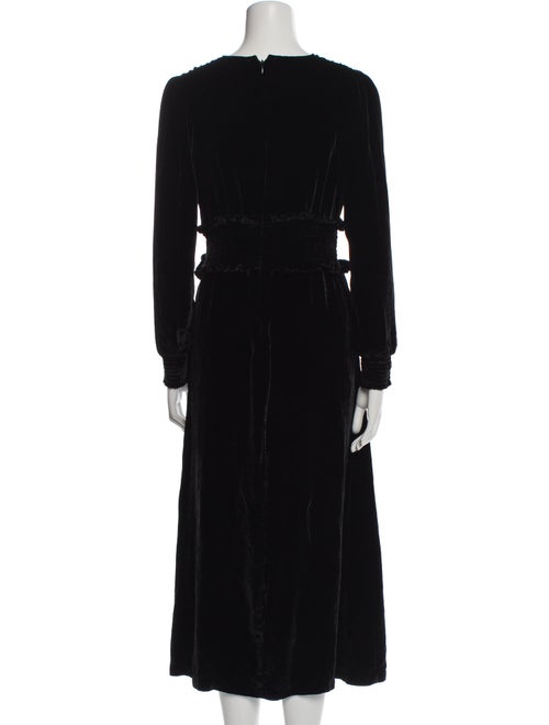 Sea New York Velvet Midi Length Dress
