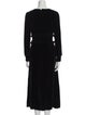 Sea New York Velvet Midi Length Dress
