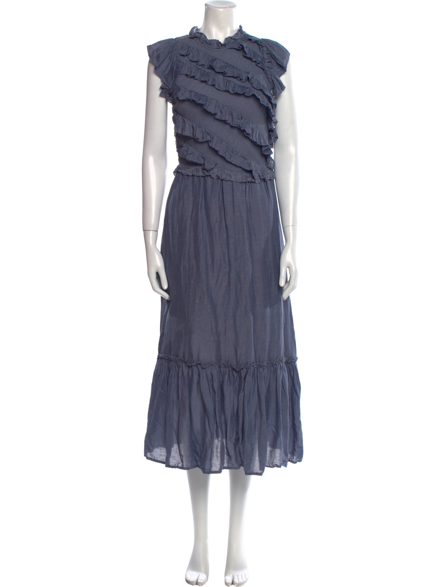 Sea New York Mock Neck Long Dress