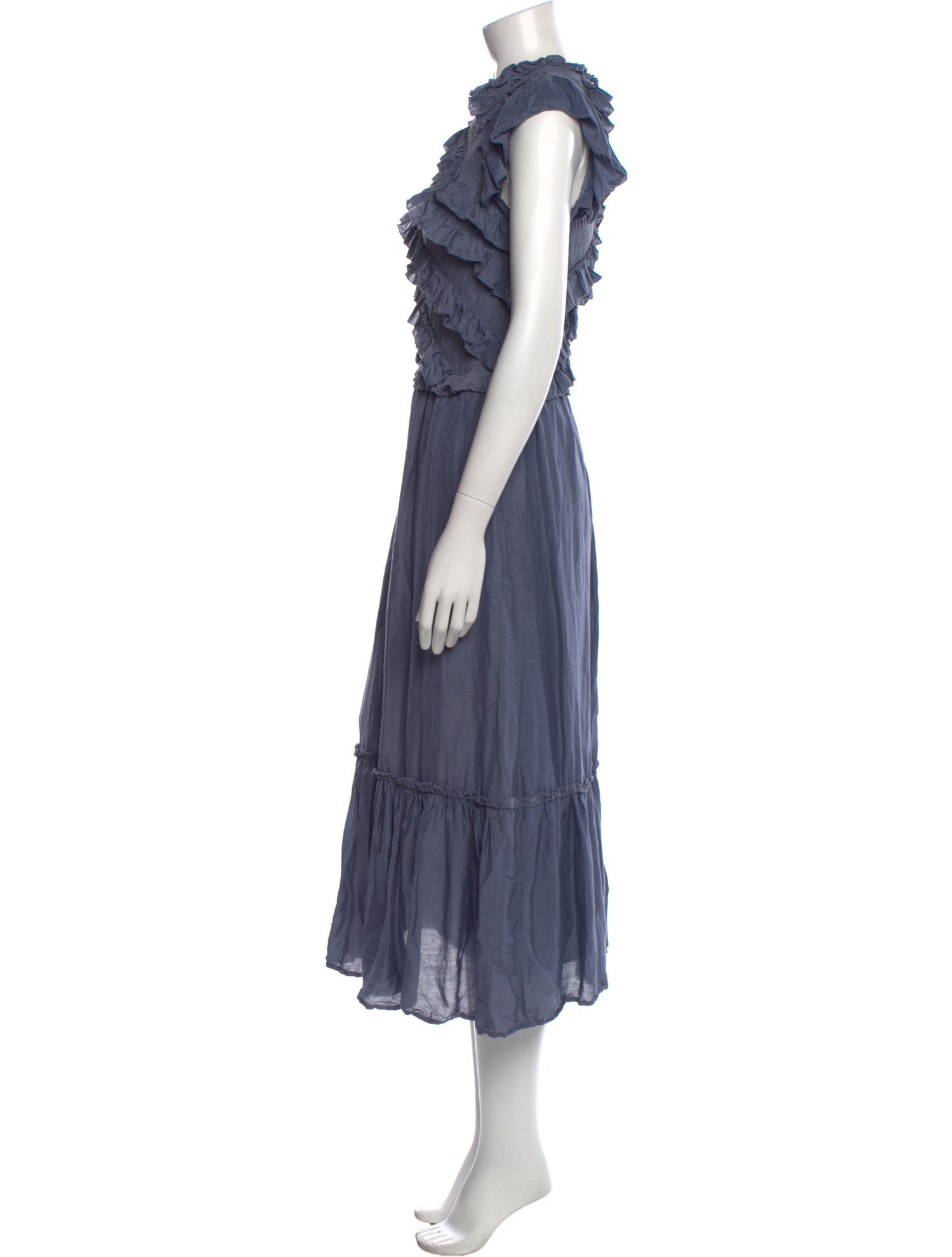 Sea New York Mock Neck Long Dress