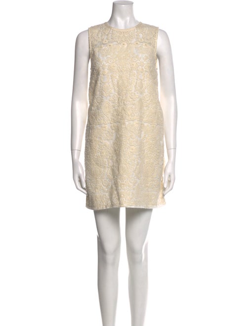 Sea New York Crew Neck Mini Dress