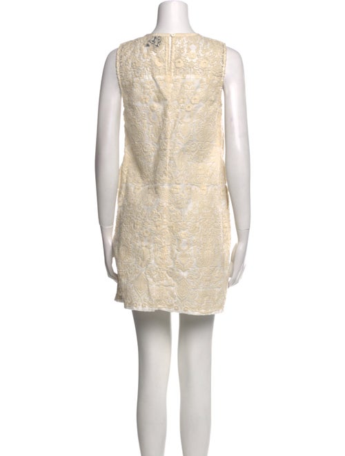 Sea New York Crew Neck Mini Dress