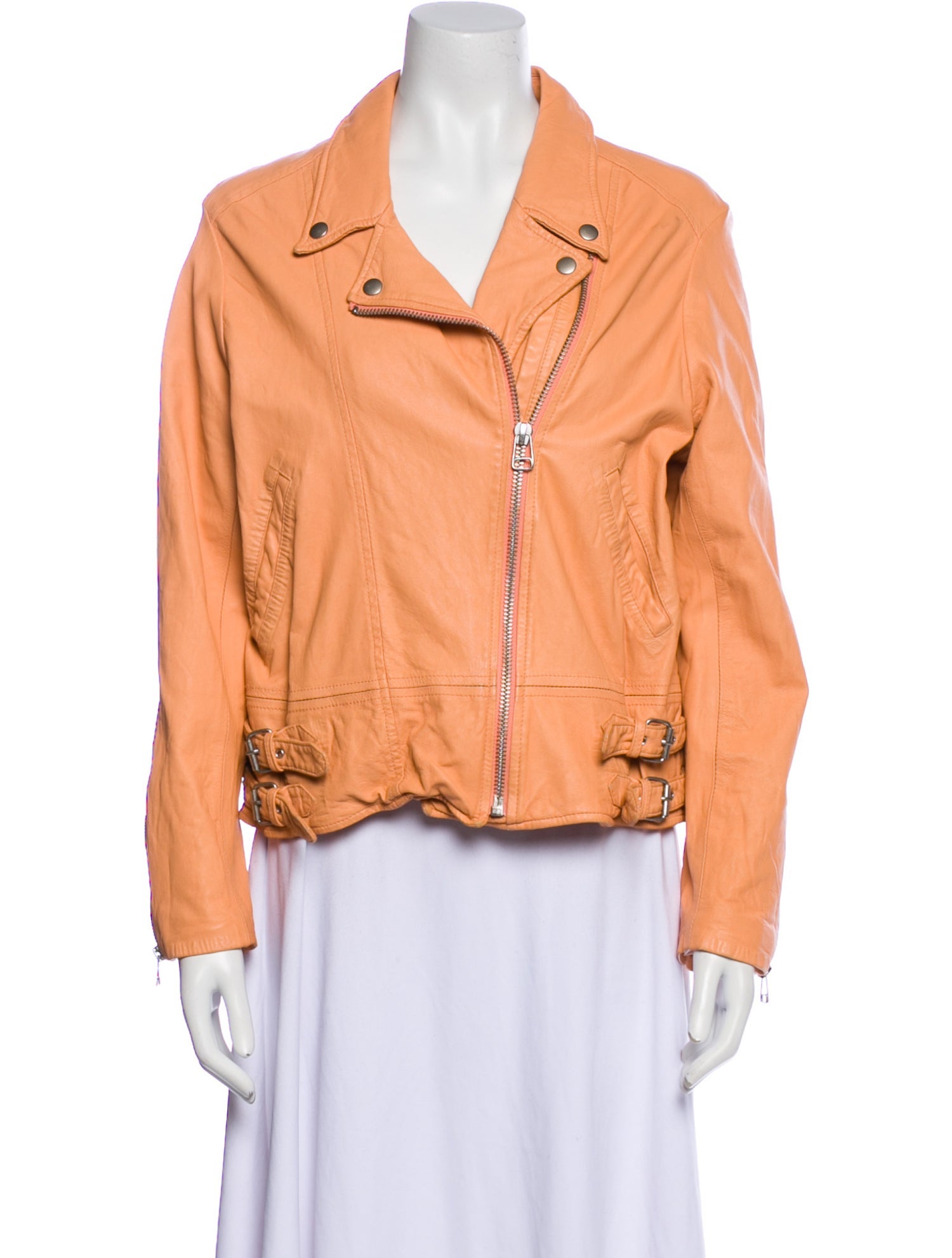 Sea New York Lamb Leather Biker Jacket