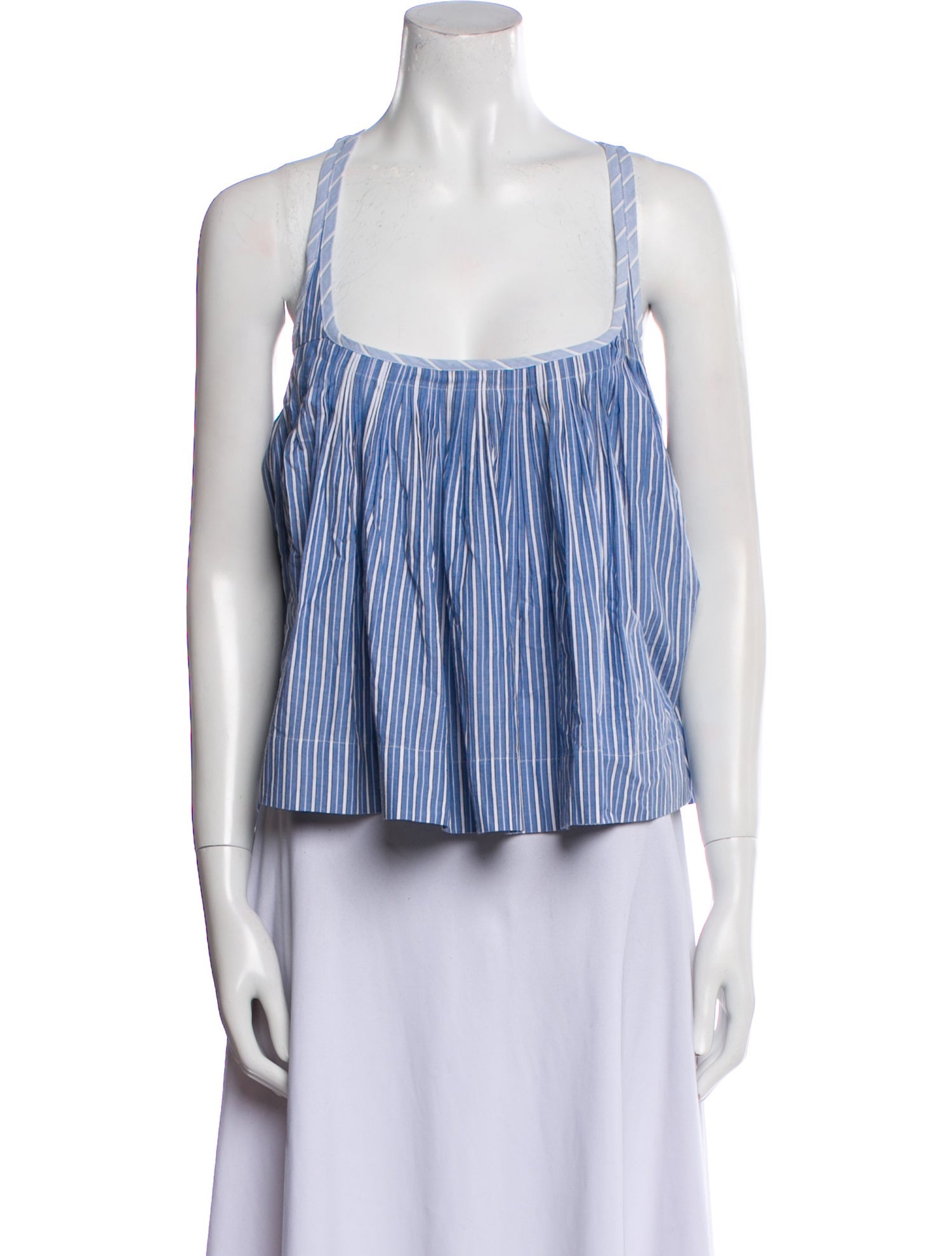 Sea New York Striped Square Neckline Top w/ Tags