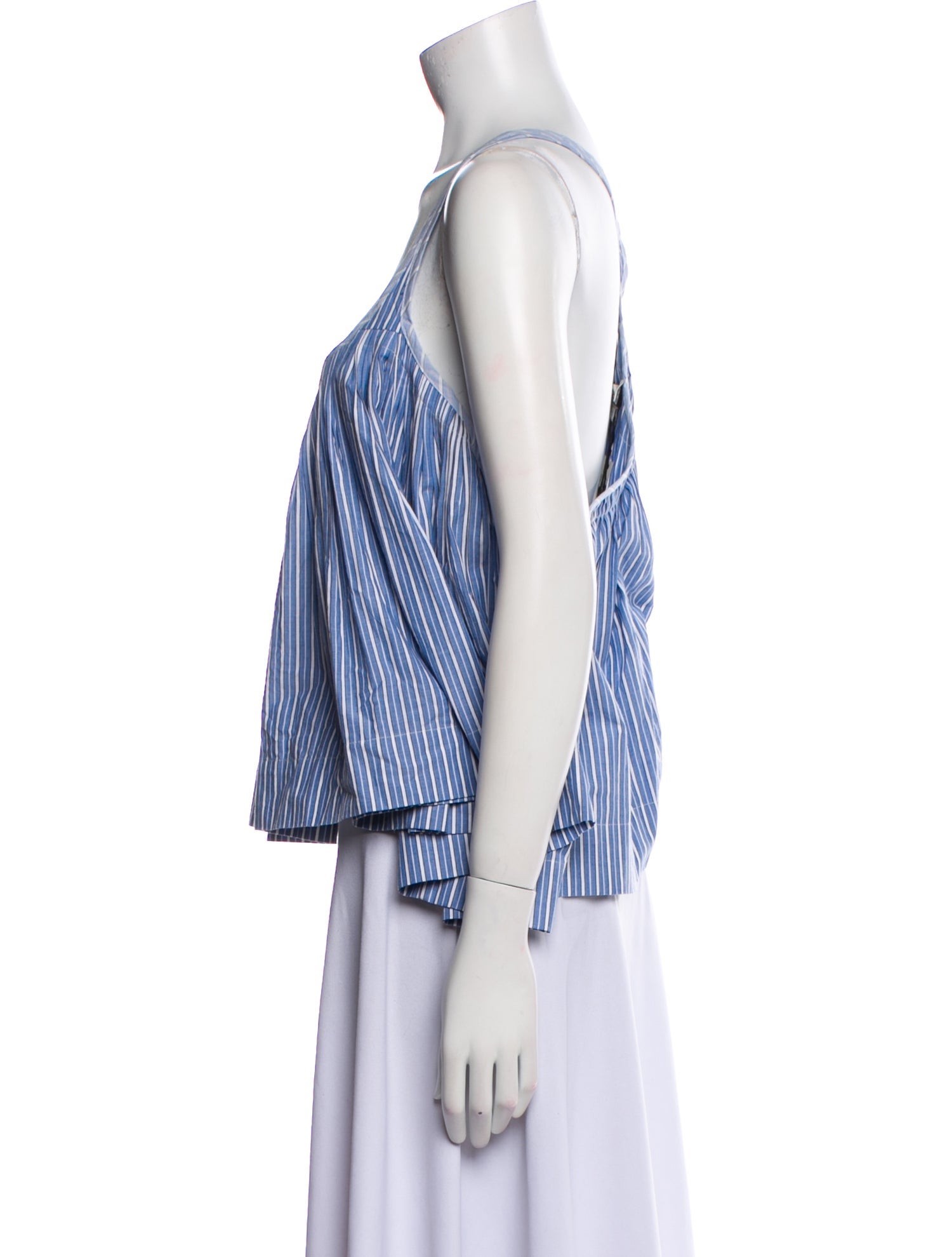 Sea New York Striped Square Neckline Top w/ Tags