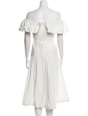 Sea New York Off-The-Shoulder Knee-Length Dress