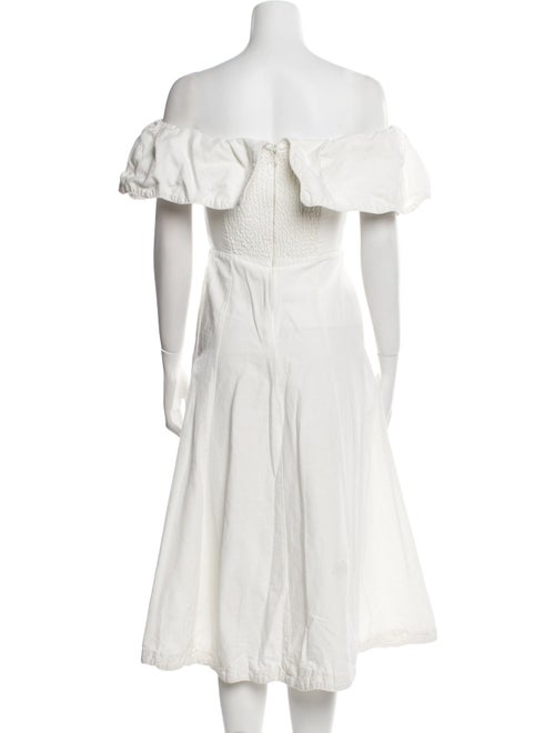 Sea New York Off-The-Shoulder Knee-Length Dress