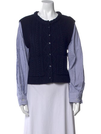 Sea New York Merino Wool Printed Sweater