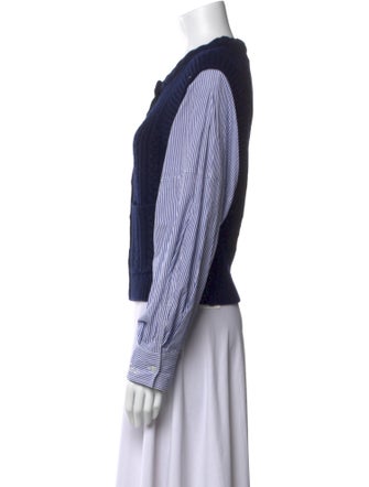 Sea New York Merino Wool Printed Sweater