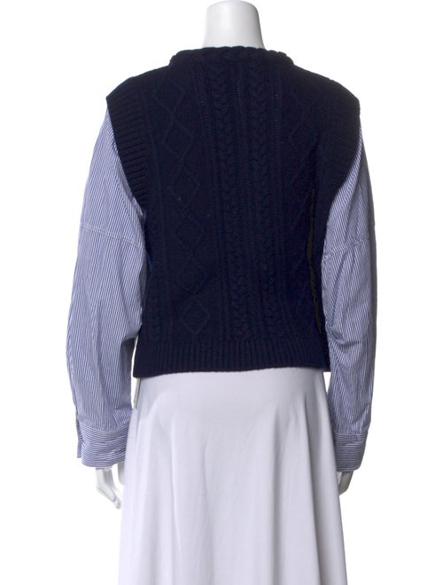 Sea New York Merino Wool Printed Sweater