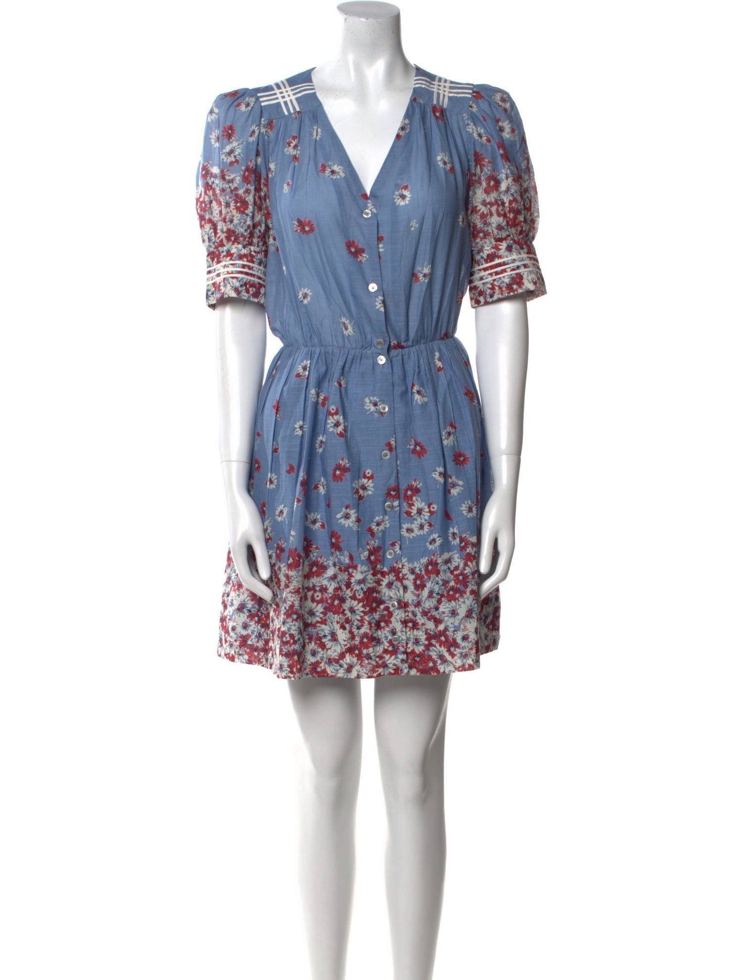 Sea New York Floral Print Mini Dress