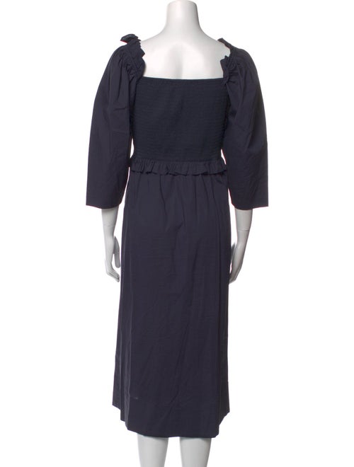 Sea New York Square Neckline Midi Length Dress