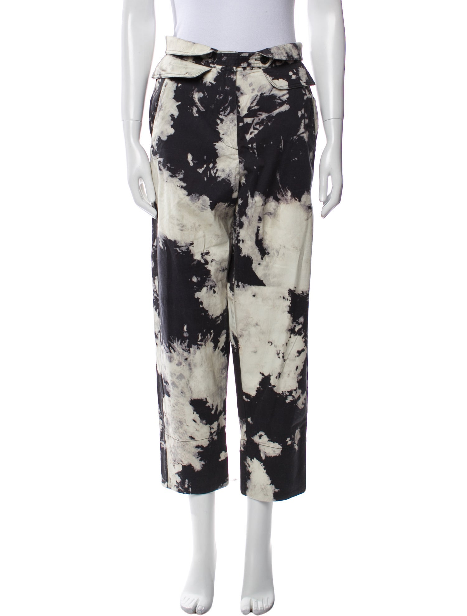 Sea New York Tie-Dye Print Straight Leg Pants