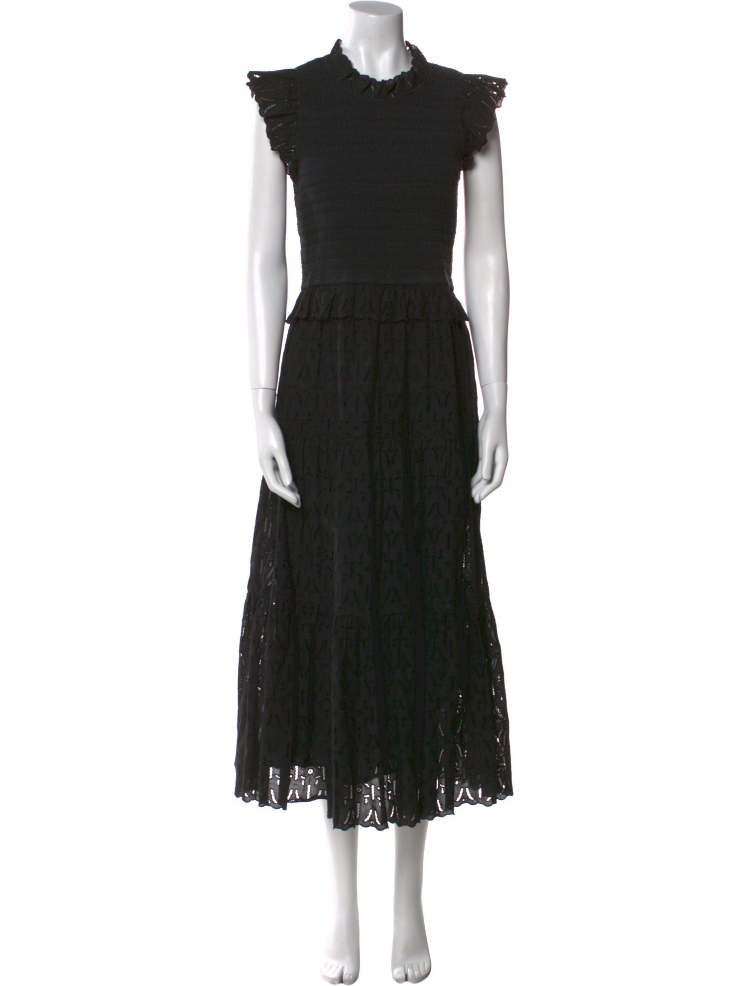 Sea New York Mock Neck Long Dress