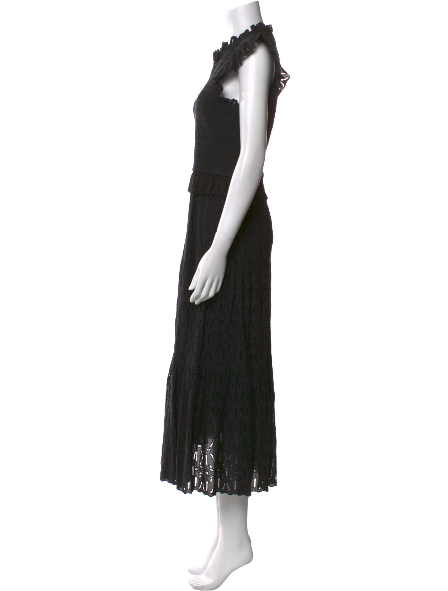 Sea New York Mock Neck Long Dress