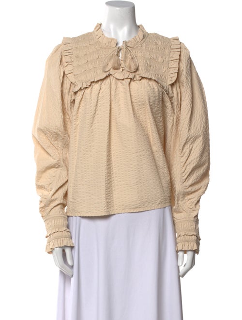 Sea New York Mock Neck Long Sleeve Sweatshirt