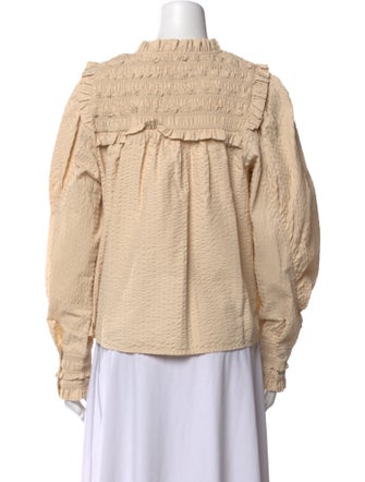 Sea New York Mock Neck Long Sleeve Sweatshirt