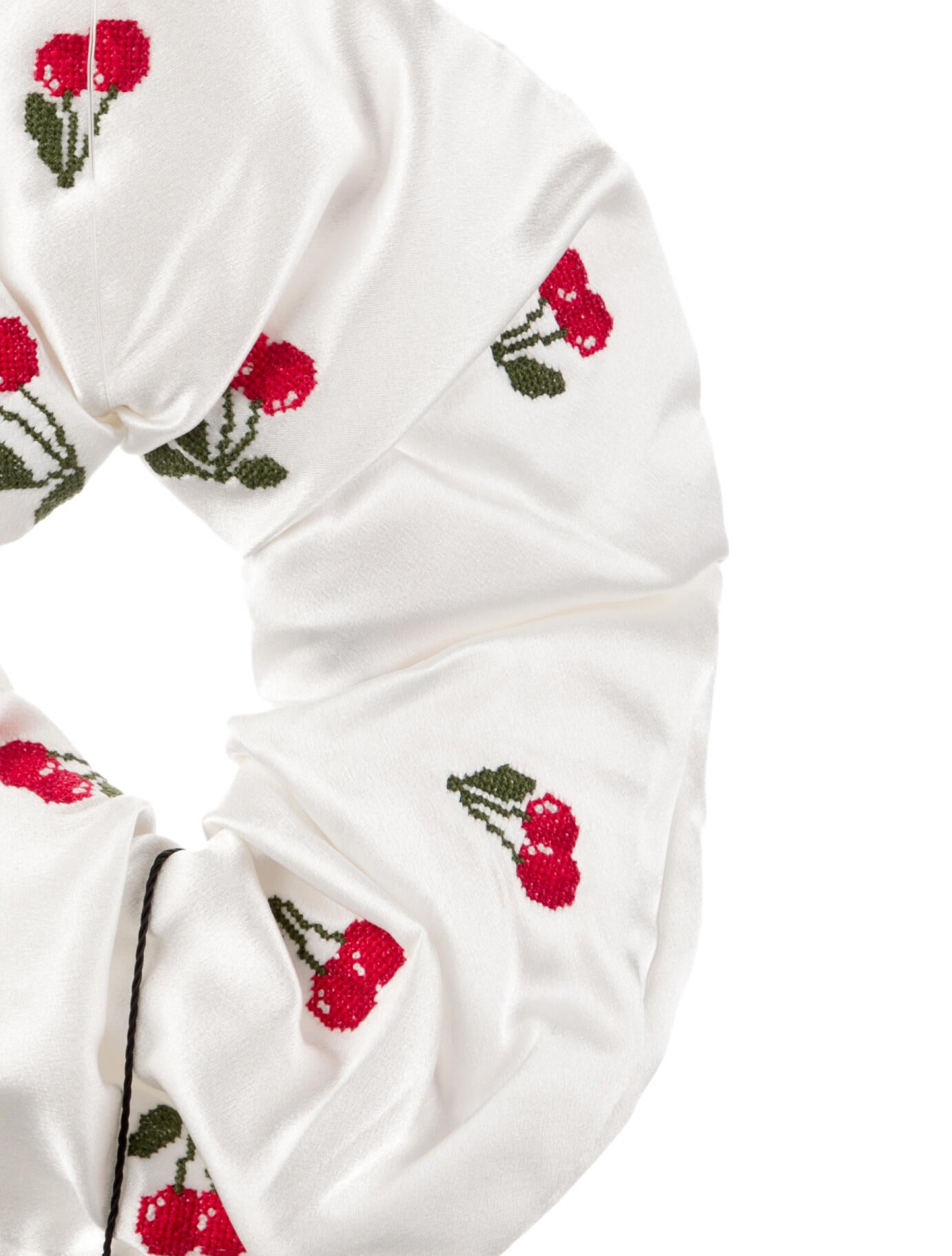 Sea New York Cherry Print Hair Scrunchy w/Tags