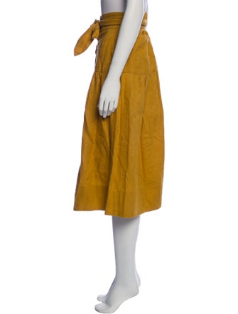 Sea New York Linen Midi Length Skirt