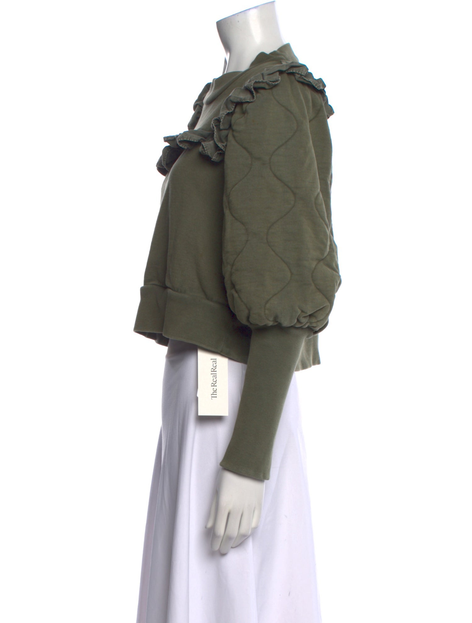 Sea New York Mock Neck Long Sleeve Sweatshirt