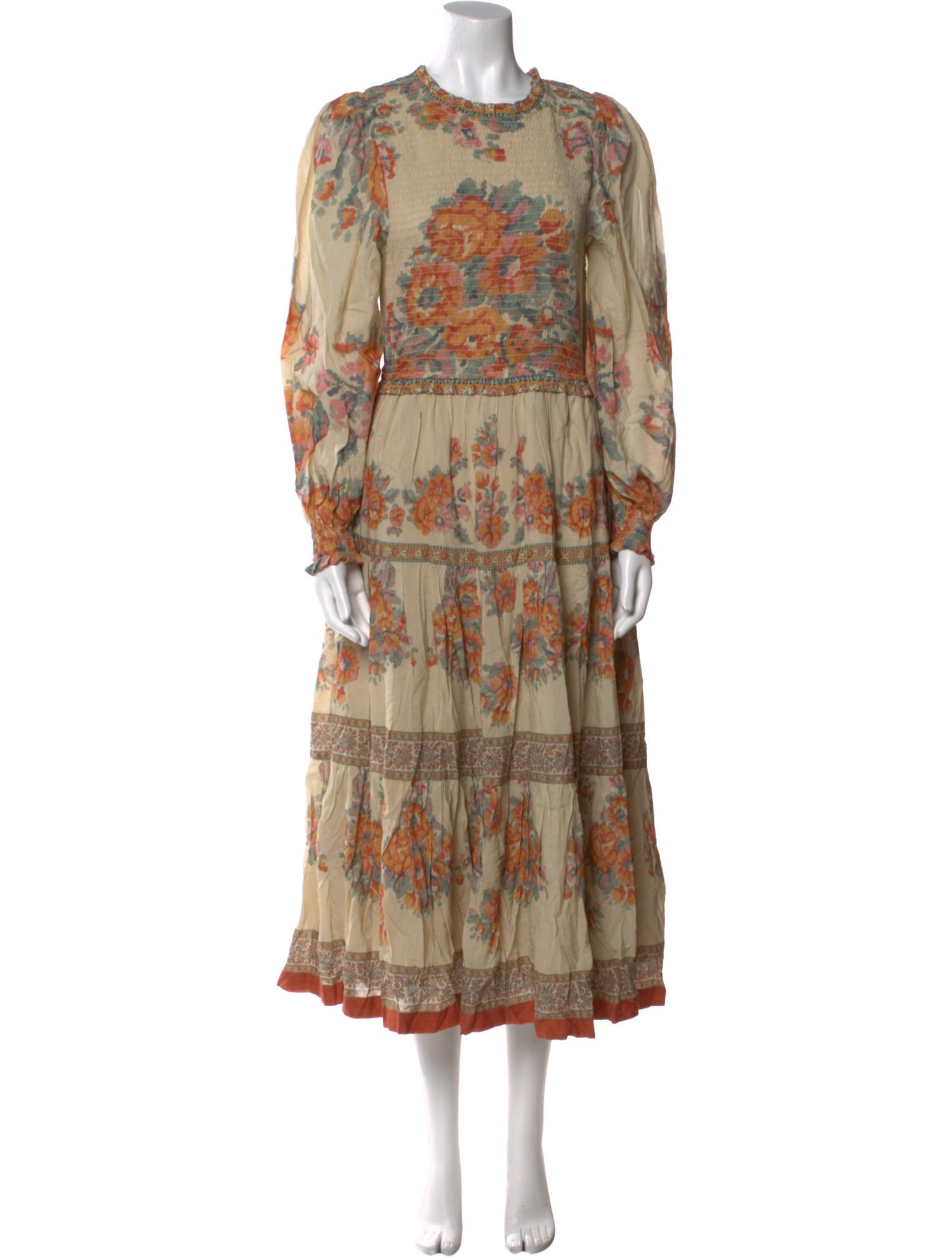 Sea New York Floral Print Long Dress w/ Tags